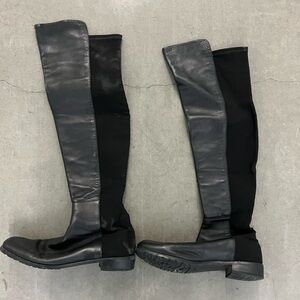 Stuart Weitzman Black Over-the-Knee Boots
